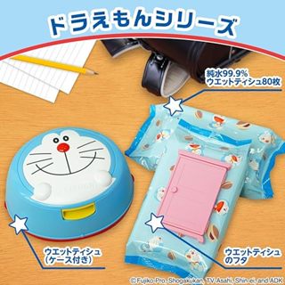 【LALAPU】*現貨* 日本正貨 Doraemon 哆啦A夢 濕紙巾盒 濕紙巾蓋 任意門蓋 (所有商品無附濕紙巾)