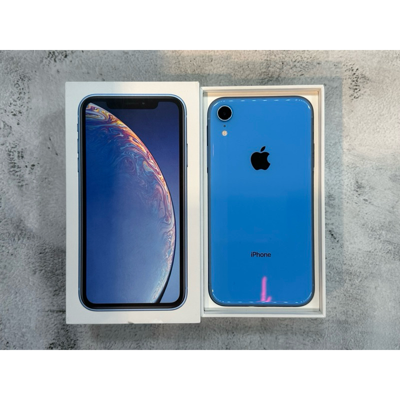 最高折＄5000♠️福利機 iPhone XR 128G 藍色 台灣貨 78%
