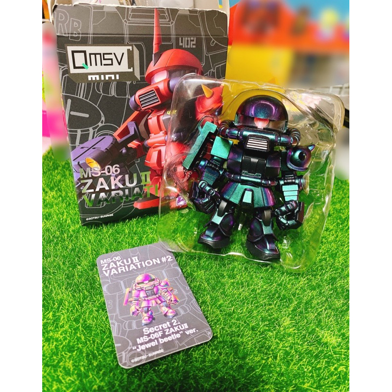 QMSV mini 薩克 第二彈 盲盒已拆確認 大隱藏版 薩克 zaku