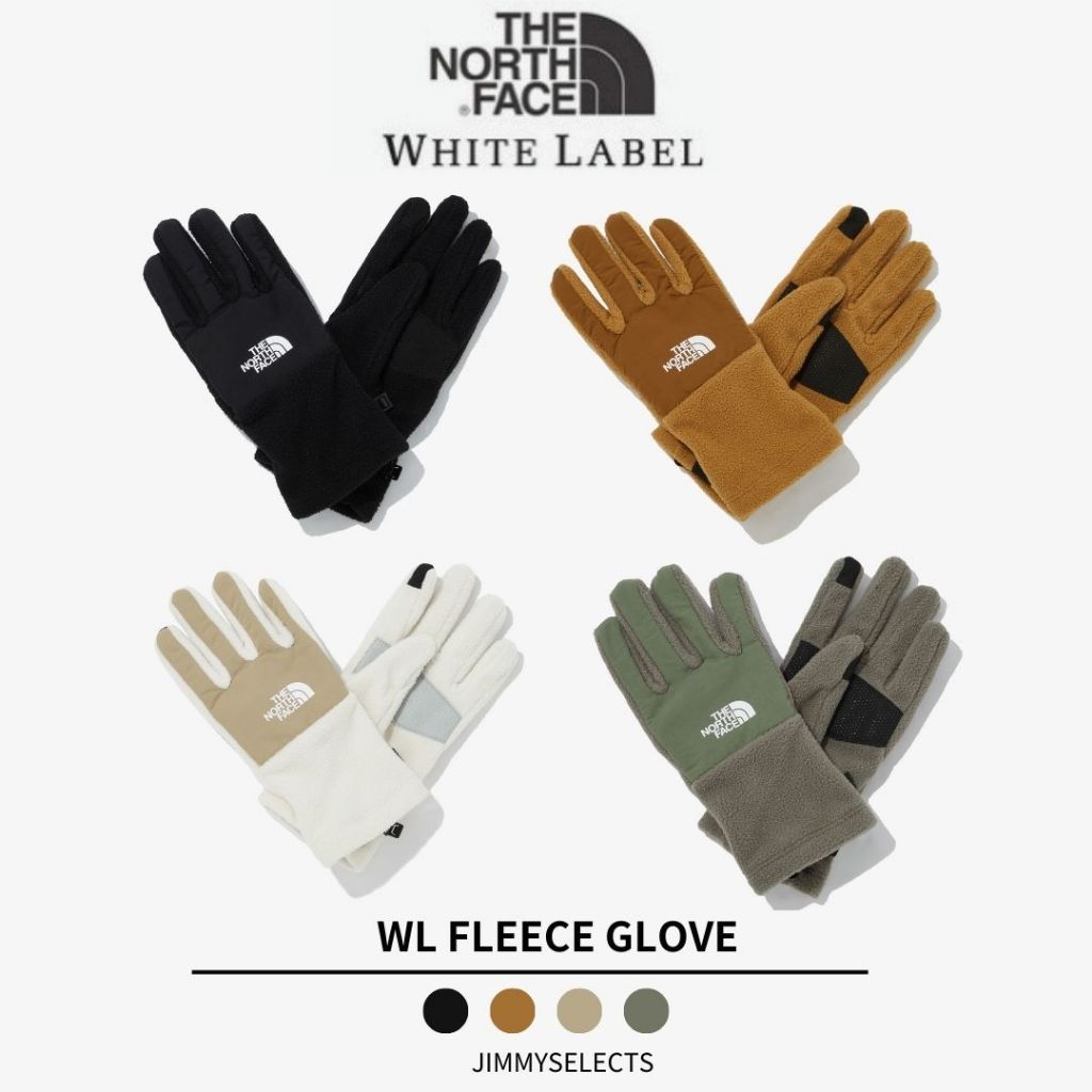 【吉米.tw】現貨 THE NORTH FACE 北臉 白標 WL FLEECE GLOVE 毛絨 手套 NOV