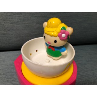 早期2001年！ 麥當勞玩具 Hello Kitty 歡樂頌遊樂園組 小綿羊 旋轉咖啡杯 / 菲菲 Fifi