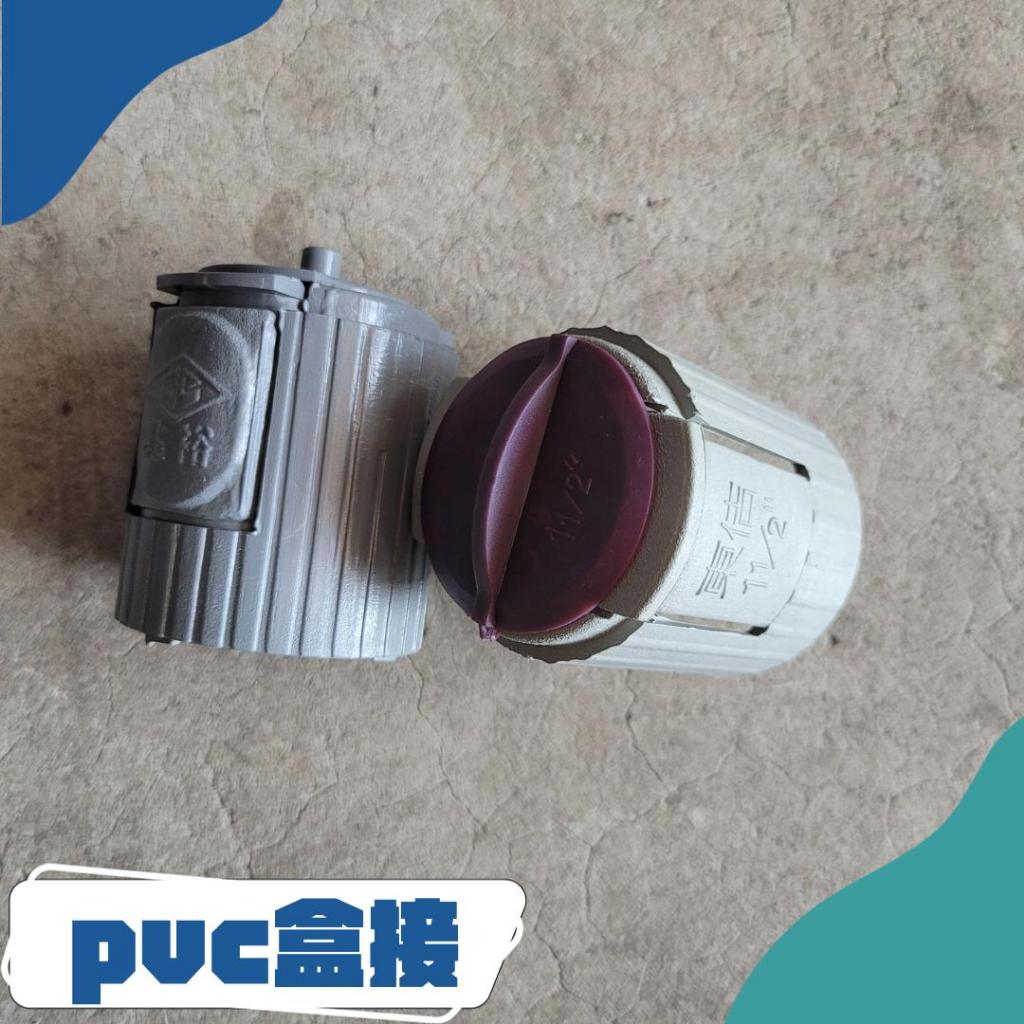 [現貨]快速接頭 PVC盒接 塑膠盒接 盒接 1-1/2" 2"