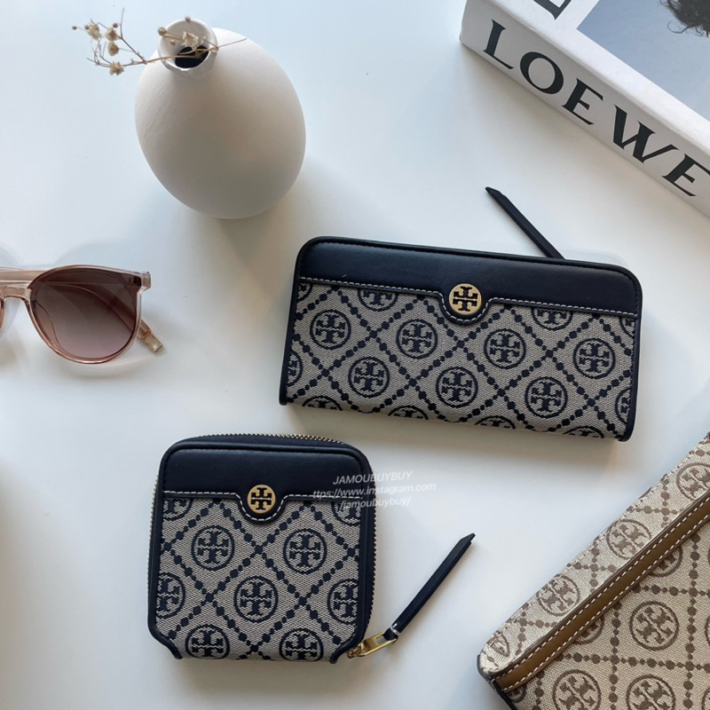✨新品未使用✨　TORY BURCH 長財布　T柄　Tロゴ　ラウンド　デカロゴ toryburch長夾- 優惠推薦- 2025年7月| 蝦皮購物台灣