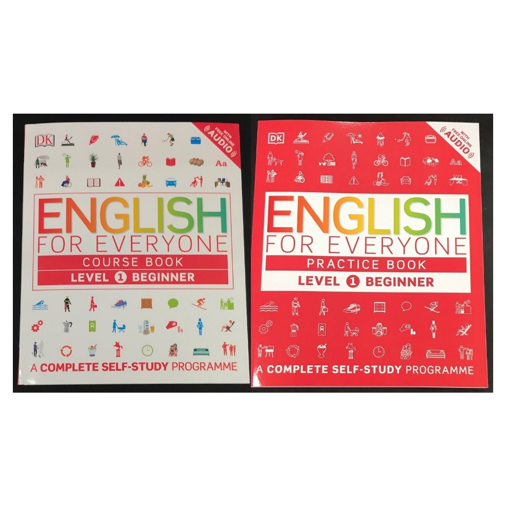 English for Everyone Course Book Level 1:Beginner+Practice Book  Level 1