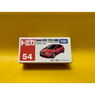 全新 絕版 限量 稀有 老物 多美小汽車模型車 TOMICA 54 Honda CIVIC TYPE R EURO 本田