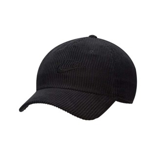Nike Cord Club Cap "Black" 黑色 燈芯絨 老帽 帽子 FB5375-010