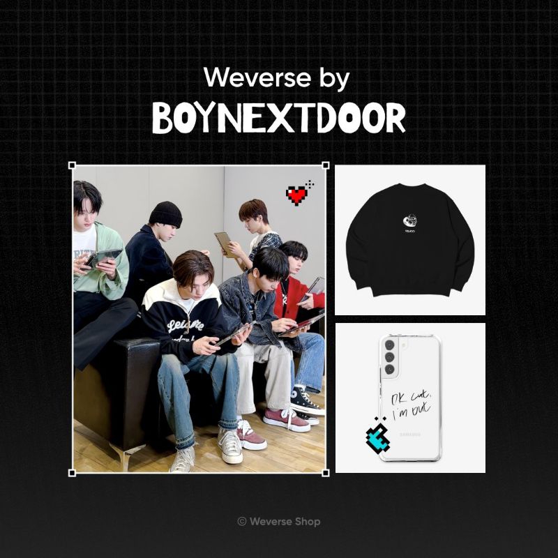 BOYNEXTDOOR × Weverse by Fans Official Merch/官方週邊
