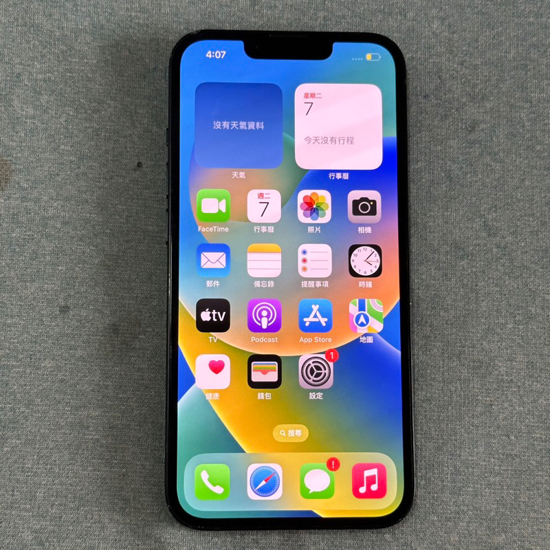 iPhone 13 128G 黑 功能正常 二手 IPhone13 i13 6.1吋 蘋果 apple 台中