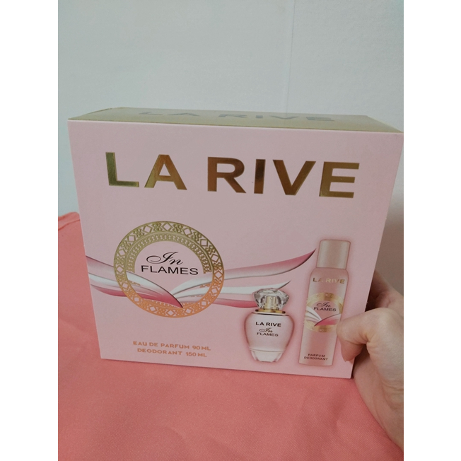 La Rive Flames 天使之翼香氛禮盒 香水90ML+香氛噴霧150ML