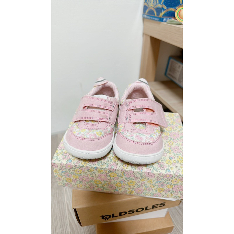 日本媽媽推薦IFME童鞋粉紅小花14公分/二手/適合肉腳寶寶
