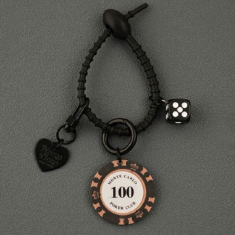 casino 籌碼造型鑰匙圈