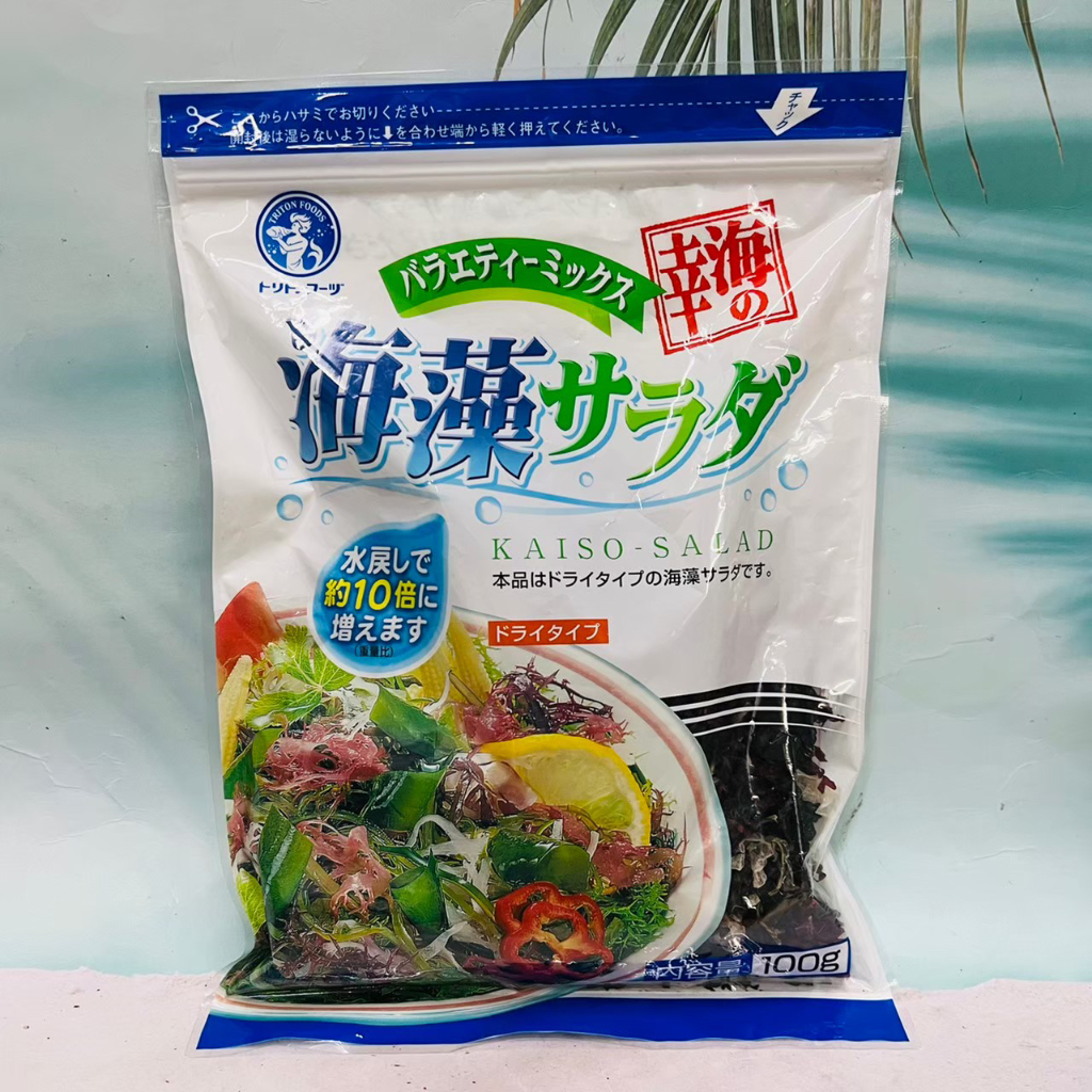 日本 海幸 乾燥海藻沙拉 100g 生菜沙拉 海藻 沙拉用