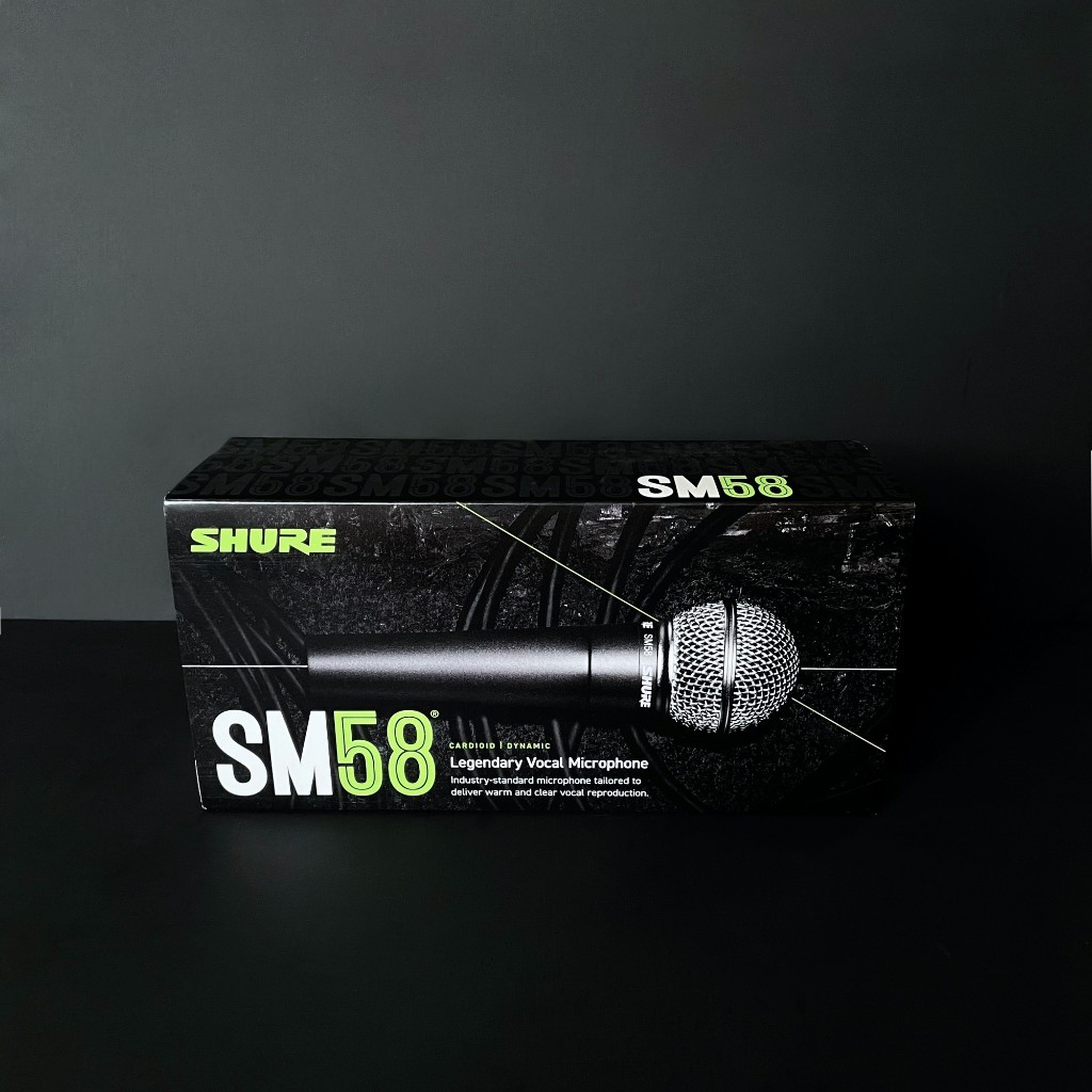 [全新] Shure 舒爾 SM58 SE 動圈式麥克風 心形指向 有開關 附轉接頭 台灣原廠公司貨