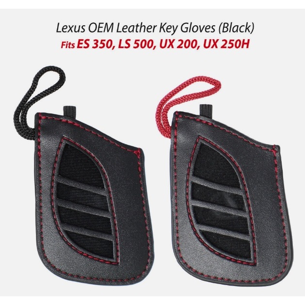 ㊣USA Gossip㊣ LEXUS ES UX NX RX 遙控器 美國原廠 鎖匙皮套 F 標版 紅線
