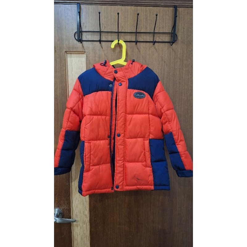 韓國百貨公司品牌男童保暖外套130超厚超暖科技羽絨外套羽絲絨保暖