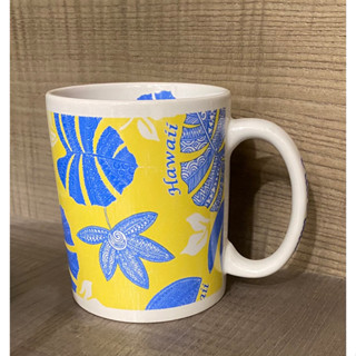現貨 Aloha馬克杯 咖啡杯 水杯 扶桑花🌺夏威夷Hawaii陶瓷杯 可微波 杯子 圖騰 茶杯 葉子