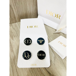 Dior 迪奧 胸針 徽章 別針 四件組