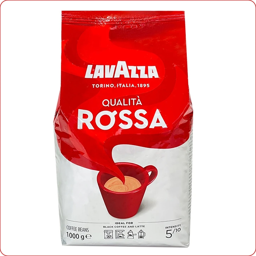 ▶LAVAZZA咖啡豆◀ 紅牌Qualita Rossa咖啡豆(1000g)