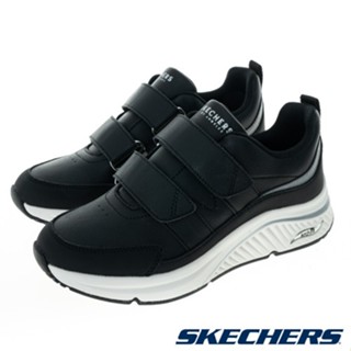 【SKECHERS】休閒系列 ARCH FIT S-MILES - 155571BLK - 黑色\女 - 原價3090元