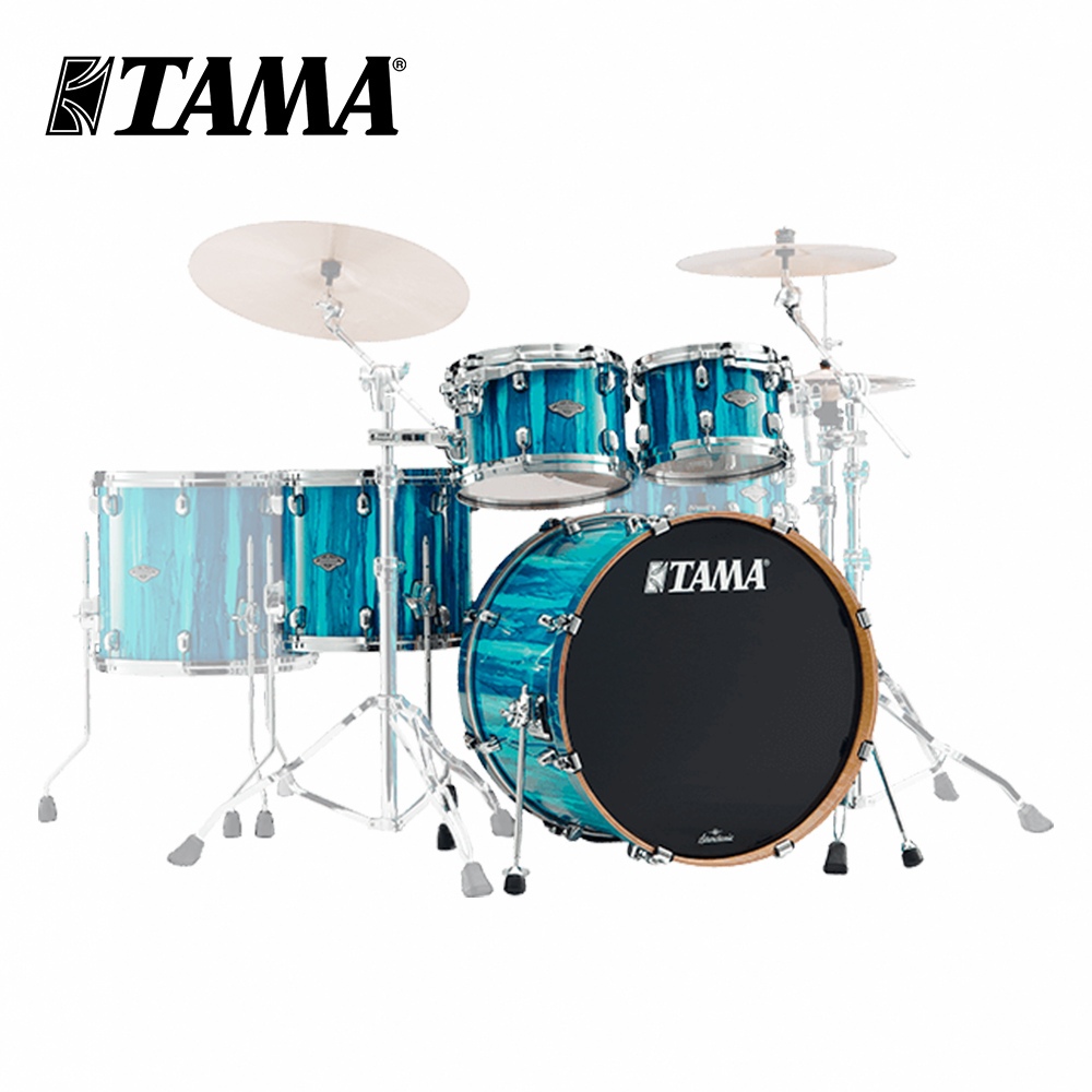 TAMA Starclassic Performer MBS42S-SKA 四件式 爵士鼓組 極光藍色【敦煌樂器】