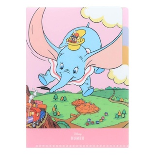 sun-star 日本製 迪士尼 Retro Art Collection 三層索引資料夾 A5 小飛象