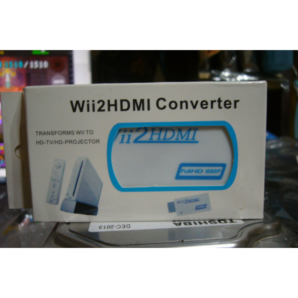 Wii2 HDMI 轉接器 白色(全新)
