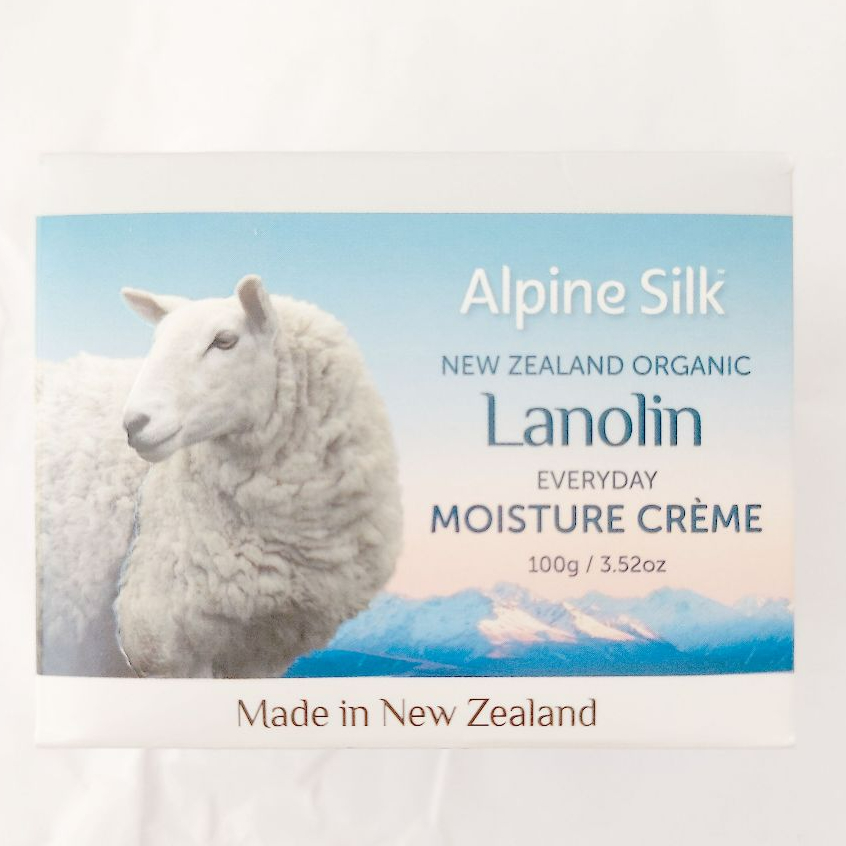 紐西蘭 Alpine Silk 綿羊保濕霜 100g