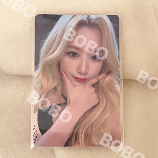(G)I-DLE TOU2.0官方特典 舒華小卡I LOVE