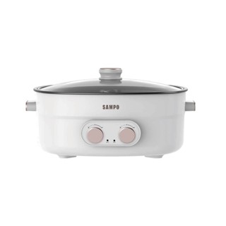 SAMPO聲寶 4L雙溫控鴛鴦鍋 TQ-AA40W 超取限一臺 嘉裡快遞一筆限購一臺