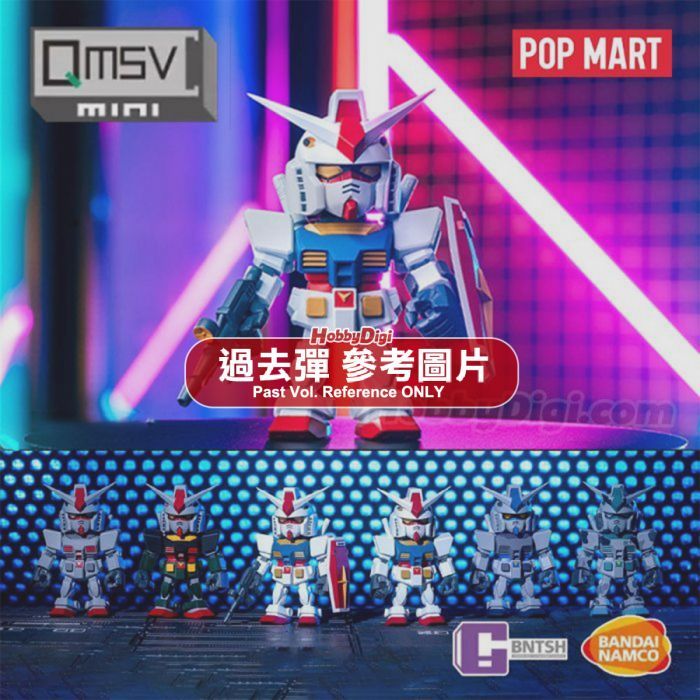 【預購2024年5月】BANDAI QMSV 迷你RX-78-2鋼彈系列盲盒 第二彈 東海模型