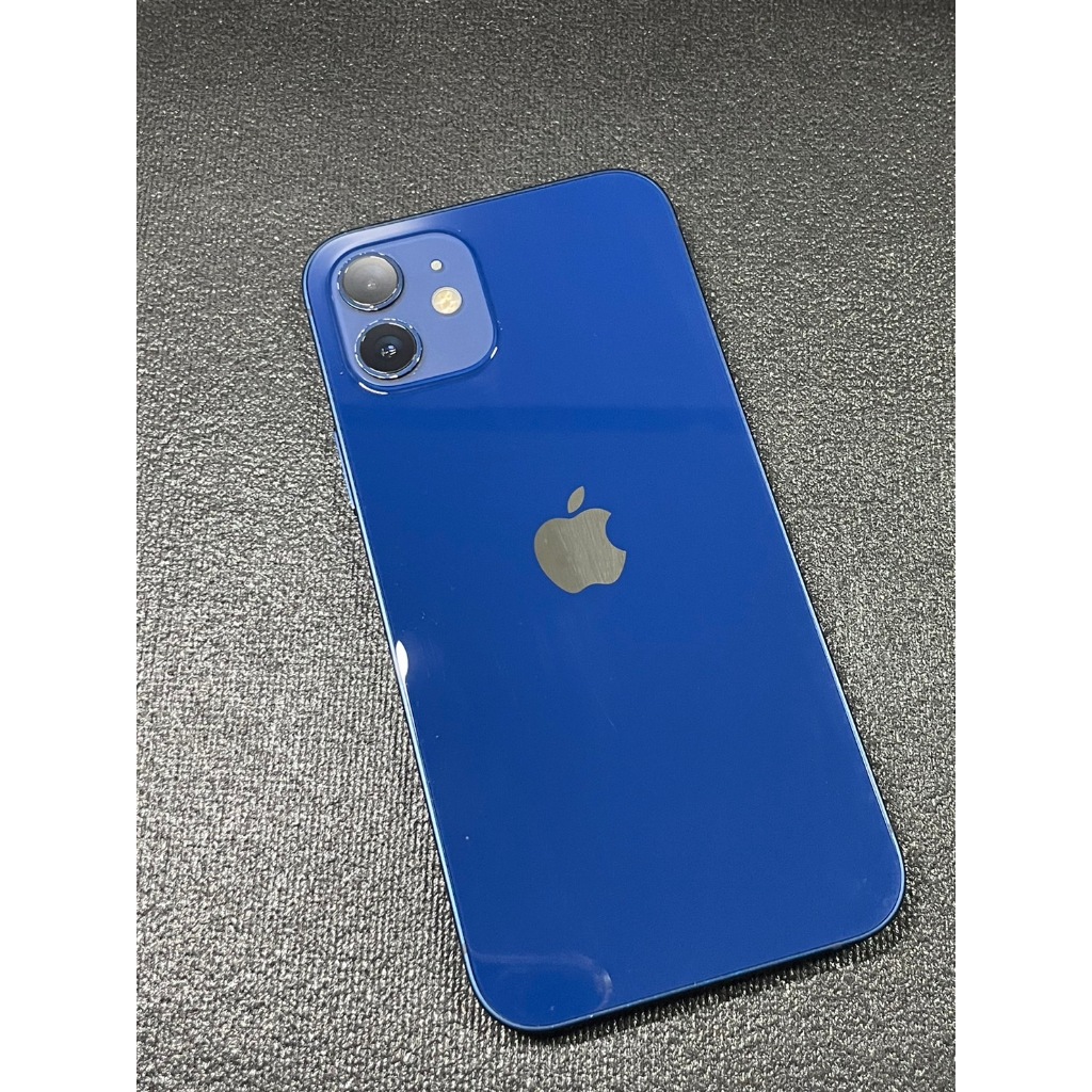 【有隻手機】Apple iPhone 12 64G 藍(目前電池健康度-79%)-無盒裝、無配件，單手機