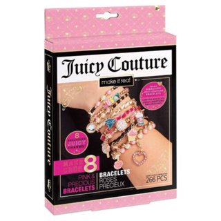全新 美國 Juicy Couture 美麗夢工坊-酷甜俏麗手鍊精裝組 266PCS