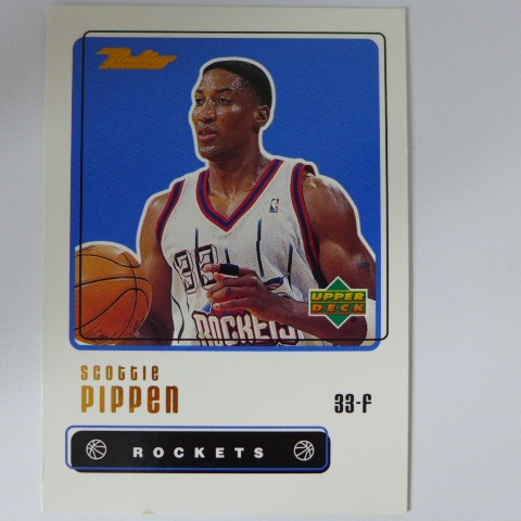 ~ Scottie Pippen ~名人堂/天下第二人/皮本.皮朋 1999年UD RETIO.NBA籃球卡