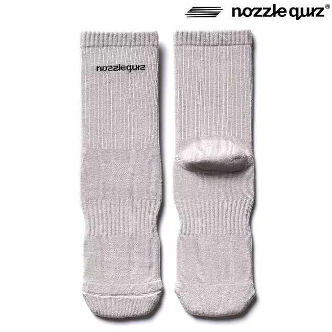 NOZZLE QUIZ 後研 AC-BSSX02SS ESSENTIAL 休閒襪 / 低筒襪 (灰色) 化學原宿