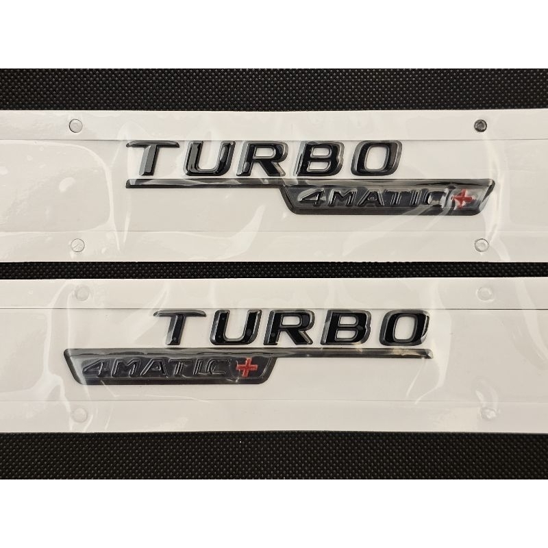 賓士 AMG款 夜色套件 葉子板貼標 TURBO 4 MATIC+ 新版 側標 標籤 GLE CLA 字標