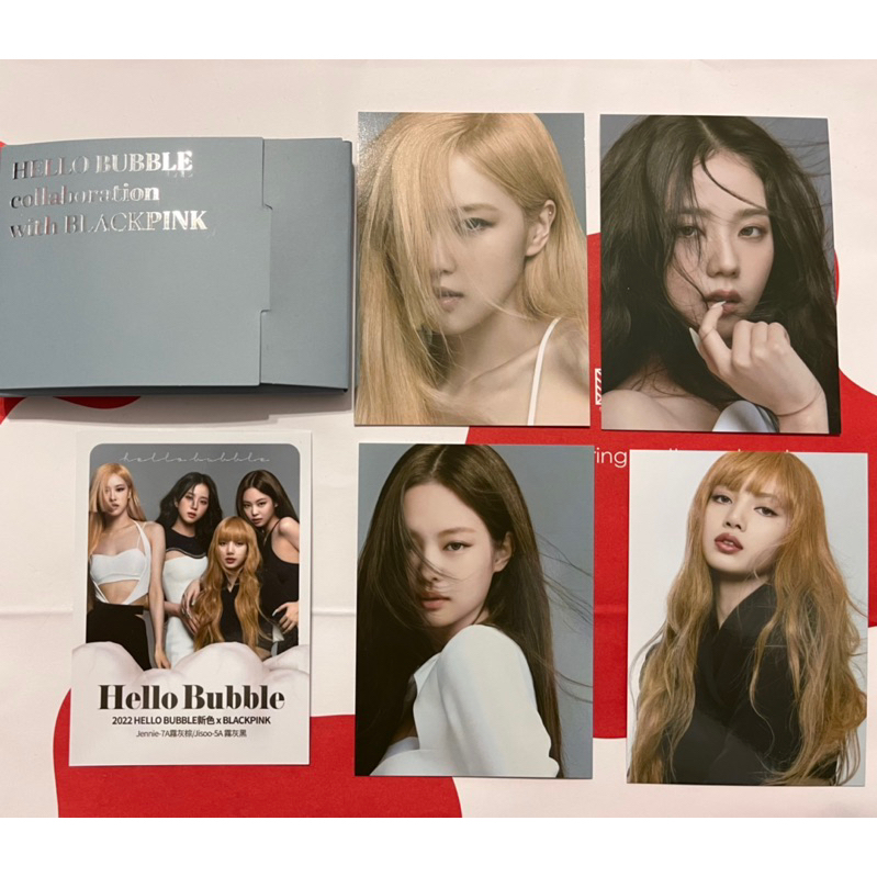 BLACKPINK Hello bubble 魅尚萱聯名小卡✨(現貨)