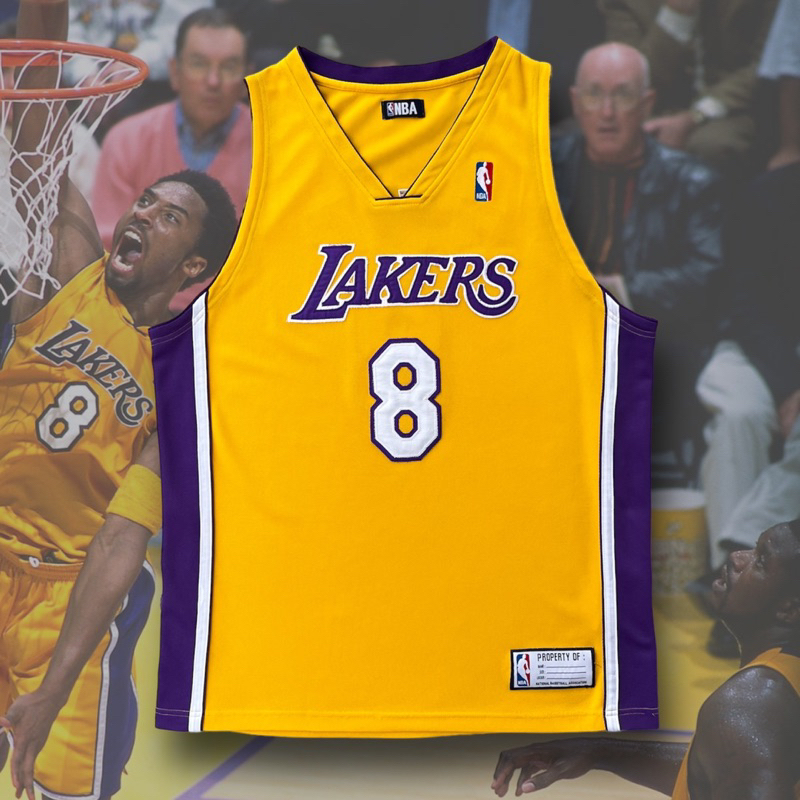 Kobe Bryant Lakers 🐍 湖人隊 創信 主場黃 雙層電繡 黑曼巴 NBA球衣 Black Mamba