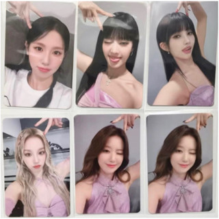 (G)I-DLE MS8.0官方特典 臺灣場造型麵妮娟琦刷 薇娟米妮minnie小娟雨琦舒華小卡I FEEL