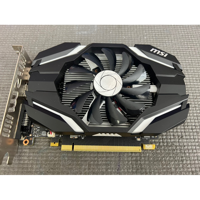 《雙11大特價》微星 GeForce GTX1050 Ti 4G OC 顯示卡（免插電）