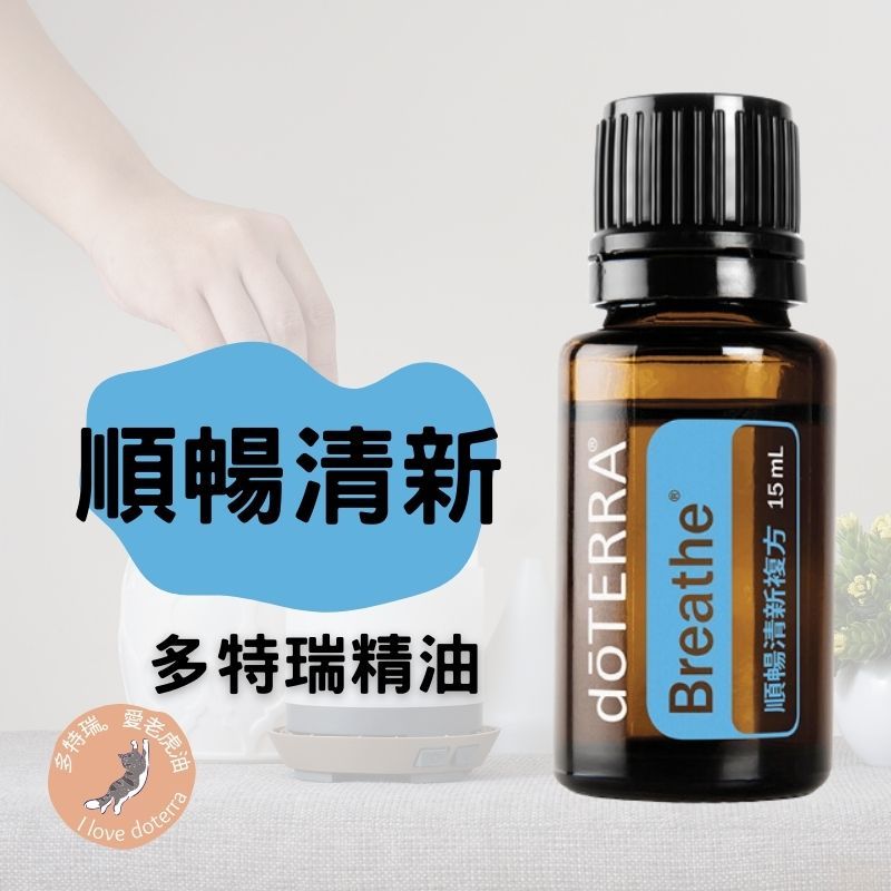 多特瑞順暢清新精油 順暢清新精油 多特瑞 順暢清新 doTERRA Breathe 15ml 過敏用油 舒緩過敏