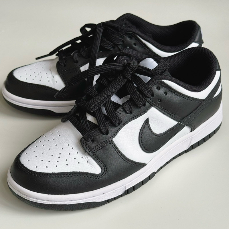 ✨二手 9成新 ✨ Nike Dunk Low 黑白🐼 24.5cm 正品 女版