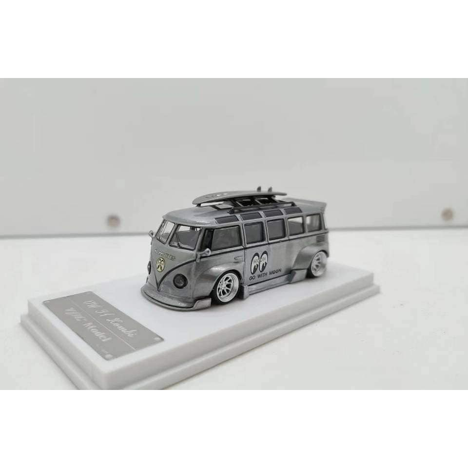 TSAI模型車販賣鋪 現貨賣場 1/64 VW T1 麵包車 Kombi 寬體改裝版
