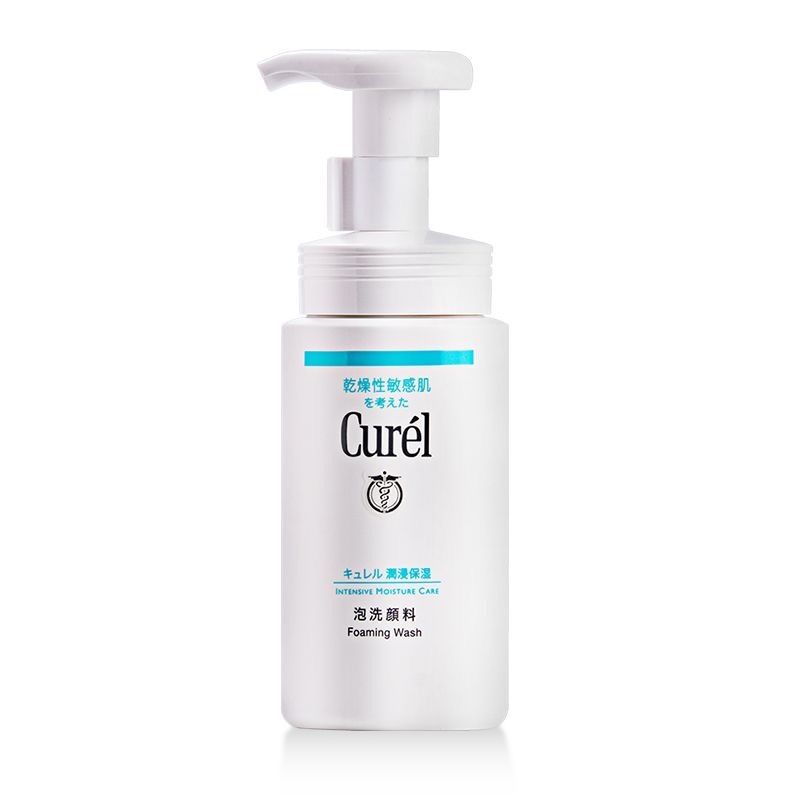 日本連線 Curel 珂潤 潔面乳 洗面奶 洗顏慕斯 洗顏料 洗面乳 適用敏感肌潔顏 乳潤浸保濕洗顏慕絲Curel
