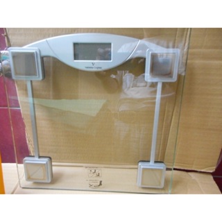 2手品~數位體重計 安全強化玻璃體重計-(2)
