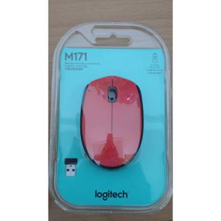 羅技 M171 無線滑鼠 (紅色)