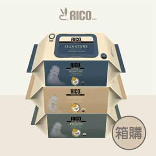 韓國 RICO baby 金盞花有機天然特厚款濕紙巾-箱購(多款可選)