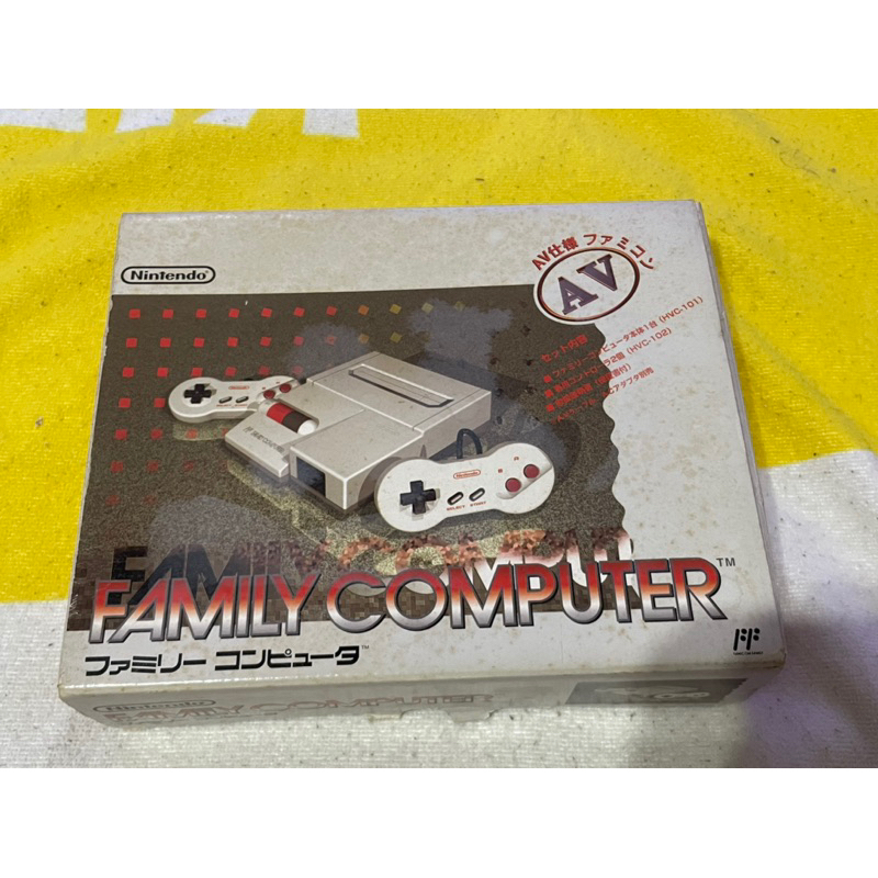 Nintendo FAMILY COMPUTER 末代紅白機 FC AV款