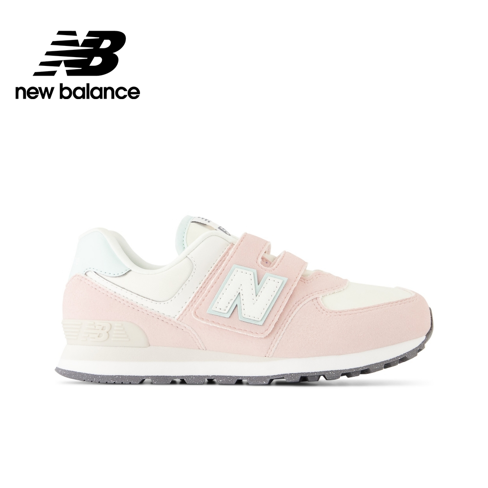 【New Balance】 NB 童鞋_中性_淺粉色_PV574ABK-W楦 574