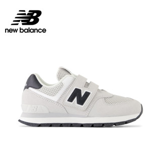 【New Balance】 NB 童鞋_中性_淺灰色_PV574DMG-W楦 574