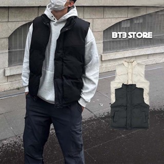 【BT3🇰🇷保暖！】保暖背心 背心外套 麵包背心 鋪棉背心 輕羽絨背心 背心外套男 背心外套 冬天背心【MN14】